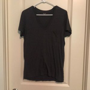 Madewell Tops - Basic Gray V Neck Madewell Tops - Basic Gray V Neck